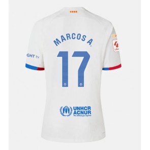 Barcelona Marcos Alonso #17 Gostujuci Dres 2023-24 Kratak Rukavima